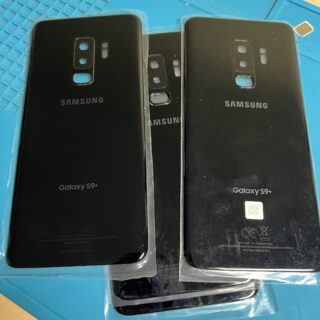 Задня кришка Samsung S9 plus чорна оригінал