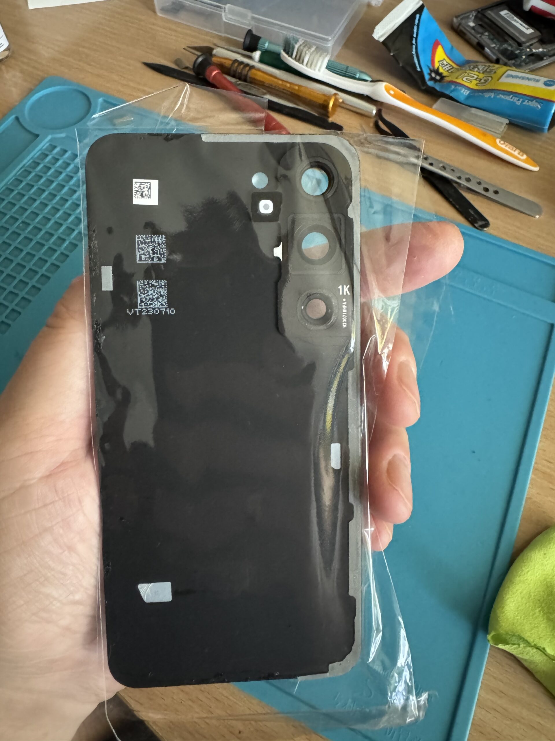 Задня кришка Samsung S23 Black чорна оригінал S911 - Зображення 2