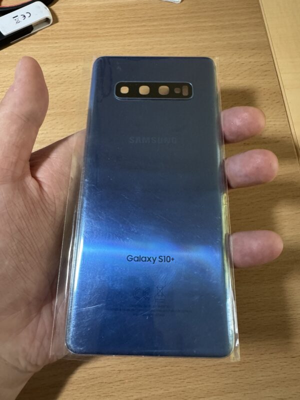 Задня кришка Samsung S10 Plus G975 Blue синя оригінал