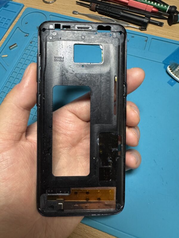 Рамка Samsung S8 G950 рамка дисплея Black чорна
