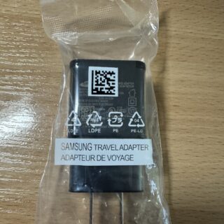 Samsung Adaptive Fast Charging USB Wall Charger EP-TA20JBE Power Adapter - Black