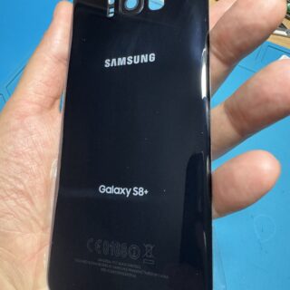 Задня кришка Samsung S8 Plus G955 Black чорна оригінал