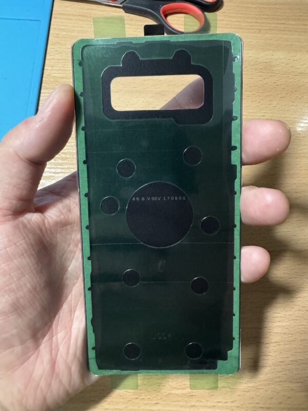 Задня кришка Samsung Note 8 N950 Blue синя - Зображення 3