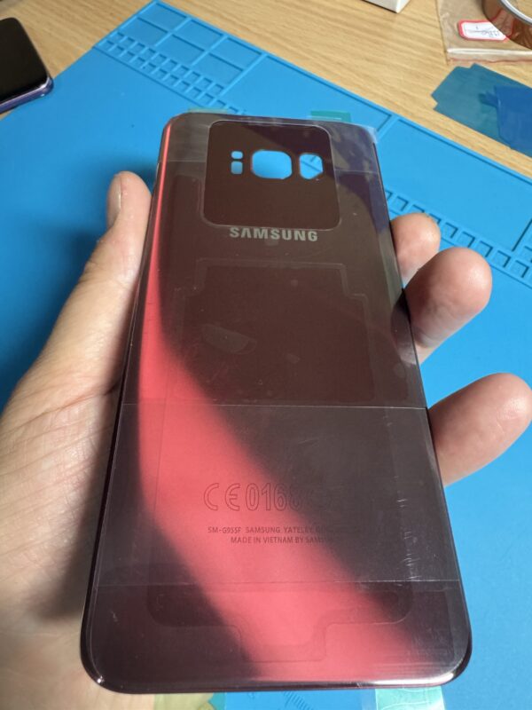 Задня кришка Samsung S8 Plus G955 Red червона - Зображення 2
