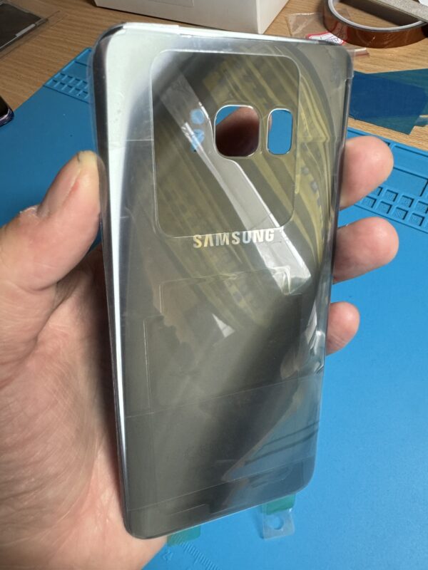 Задня кришка Samsung S8 Plus G955 Silver сіра - Зображення 3