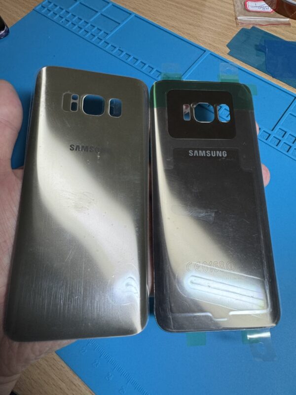Задня кришка Samsung S8 G950 Gold золотиста