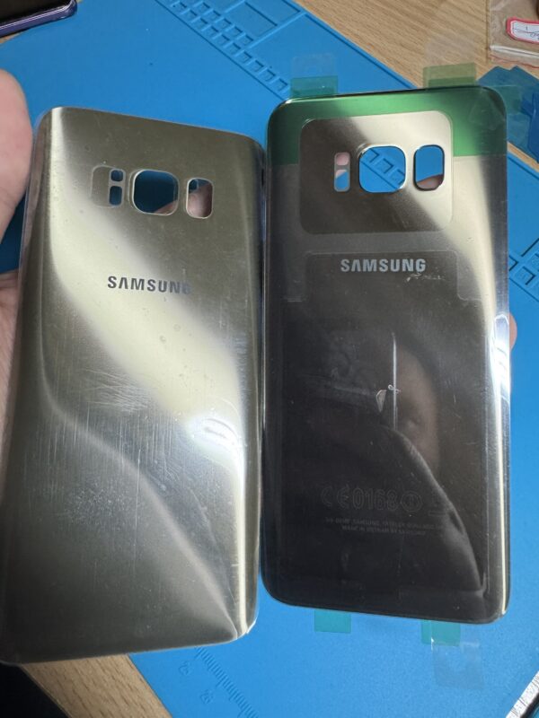 Задня кришка Samsung S8 G950 Gold золотиста - Зображення 2