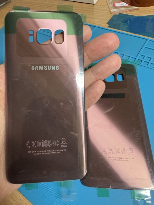 Задня кришка Samsung S8 G950 Pink рожева