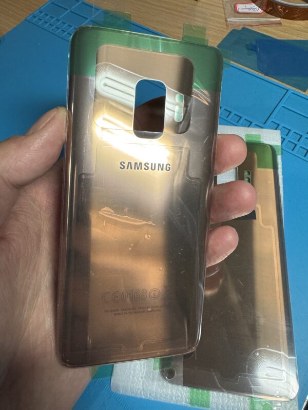 Задня кришка Samsung Galaxy S9 G960 Gold золотиста