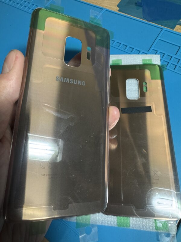Задня кришка Samsung Galaxy S9 G960 Gold золотиста - Зображення 2