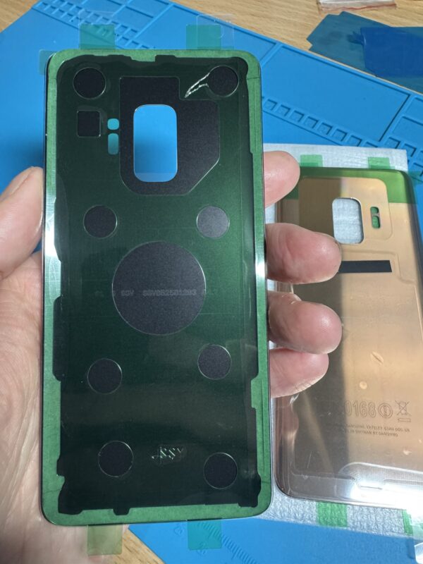Задня кришка Samsung Galaxy S9 G960 Gold золотиста - Зображення 3