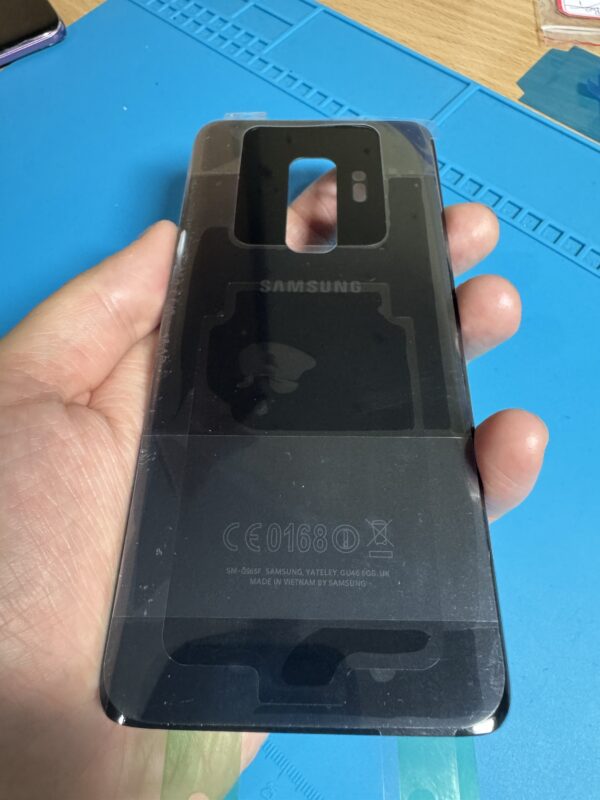 Задня кришка Samsung S9 Plus G965 Black чорна - Зображення 2