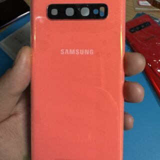 Задня кришка Samsung S10 G973 Orange оранжева Оригінал