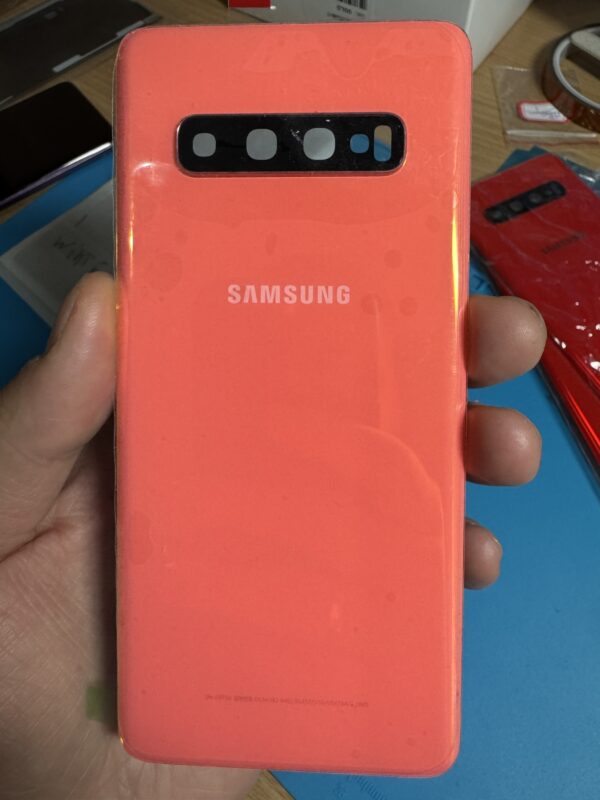 Задня кришка Samsung S10 G973 Orange оранжева Оригінал