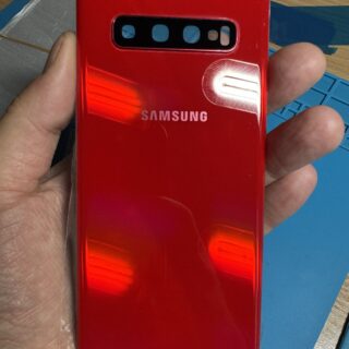 Задня кришка Samsung Galaxy S10 G973 Red червона оригінал