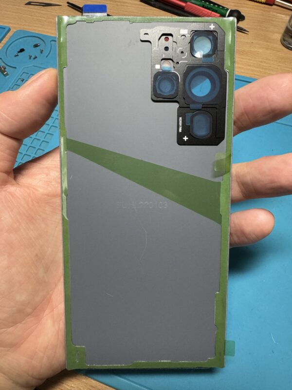 Задня кришка Samsung S22 Ultra S908 White біла - Зображення 2