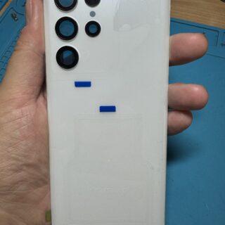 Задня кришка Samsung S22 Ultra S908 White біла