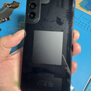 Задня кришка Samsung S22 Plus S906 Black чорна Service Pack
