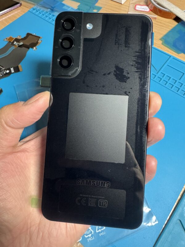 Задня кришка Samsung S22 Plus S906 Black чорна Service Pack