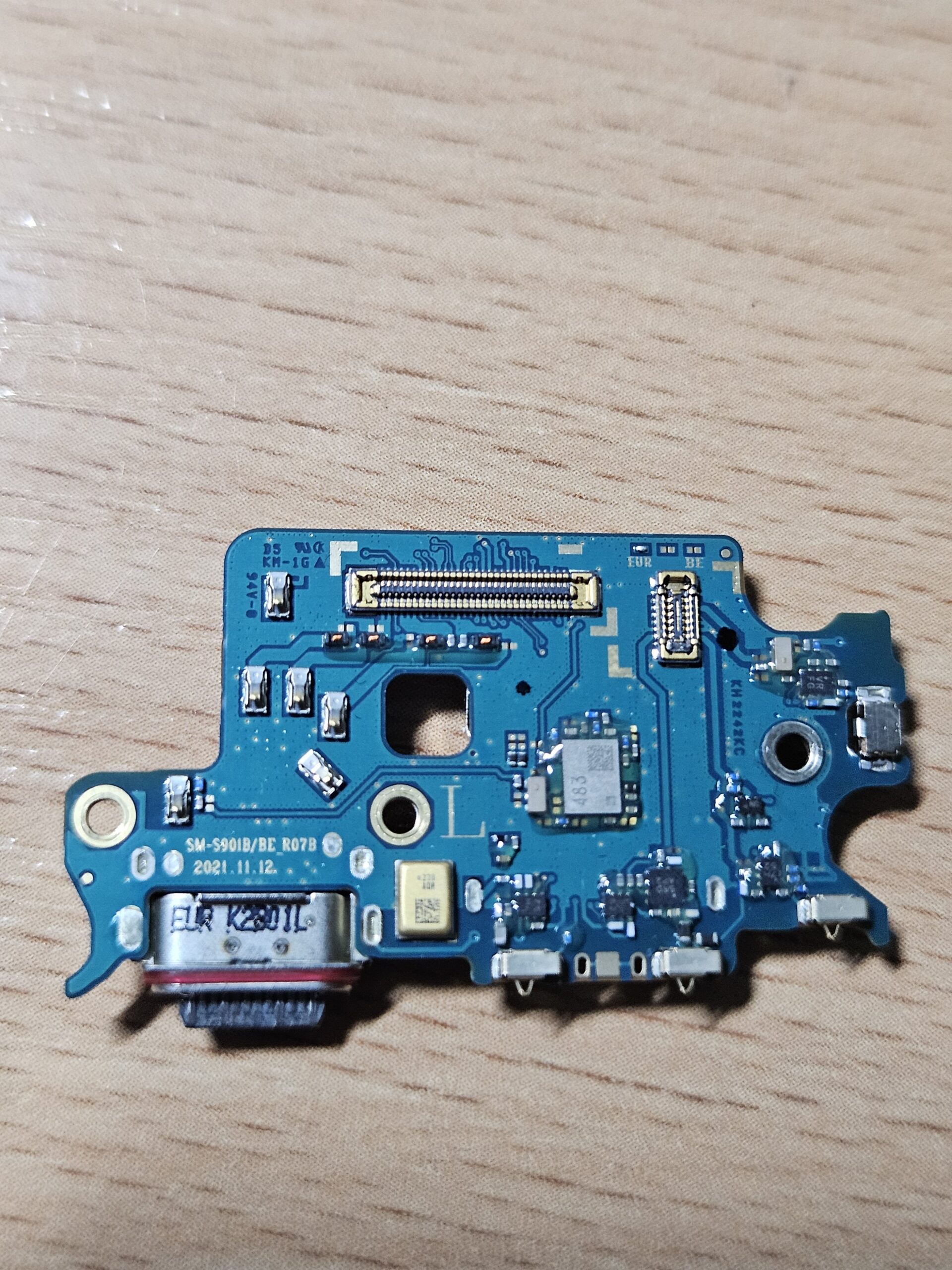 Samsung S22 S901B плата зарядки нижня плата сім приймач