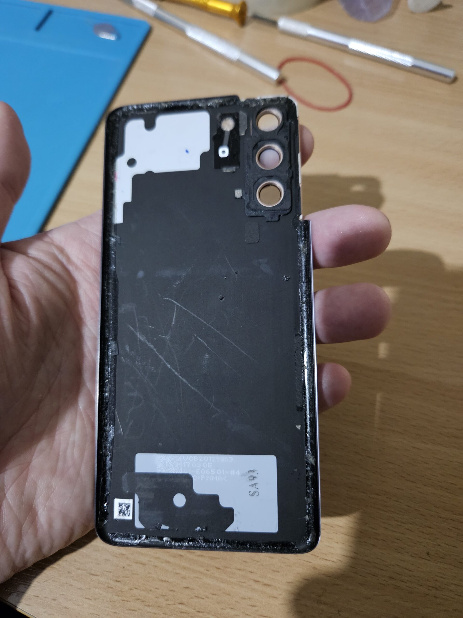 Задня кришка Samsung S21 G991 Violet оригінал - Зображення 2