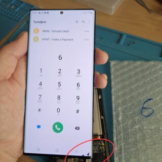 Дисплей оригінал Samsung Note 20 Ultra N985 N986